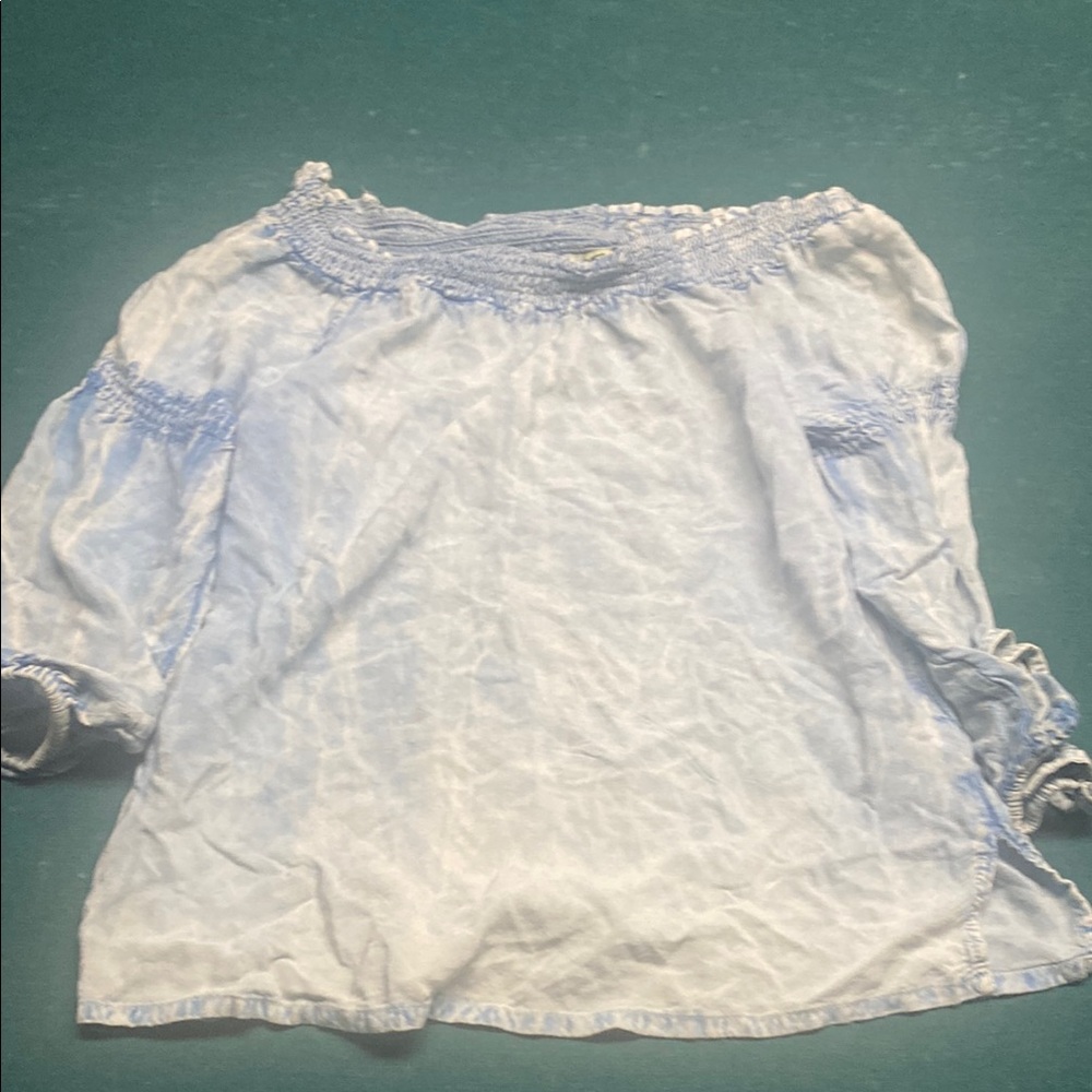 Light Blue Kids Top